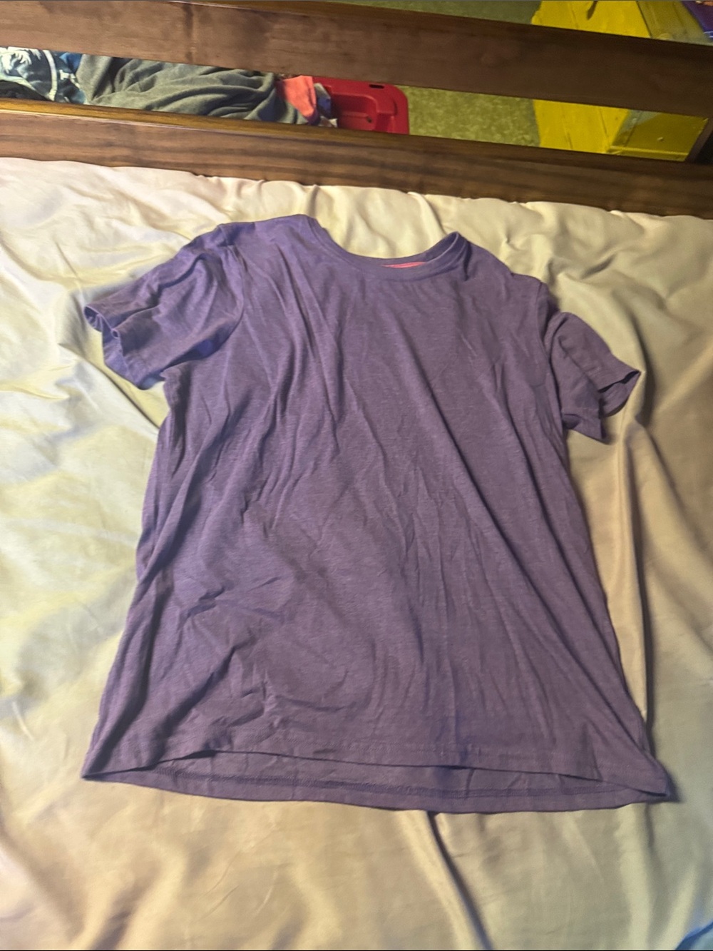 Women’s Short Sleeve Tee in Lavender Purple - Casual Crewneck